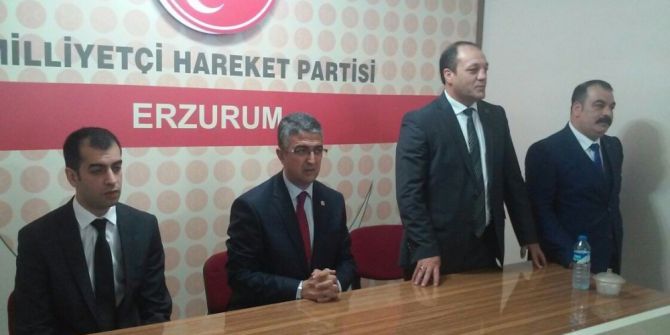 Mhp Erzurum’da Bayramlaşma Programı