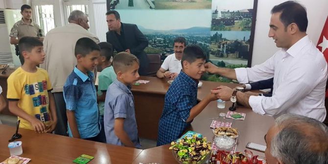 Güroymak’ta Bayramlaşma Töreni