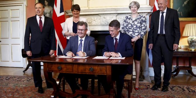 İngiltere’de Azınlık Hükümeti İçin Anlaşmaya Varıldı