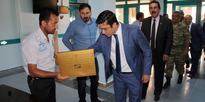 Kaymakam Öztürk, Polis, Asker Ve Hastaların Bayramını Kutladı