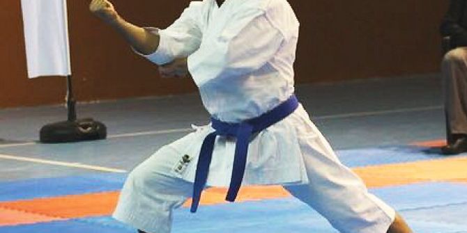 Milli Karateciyi Hırs Bastı