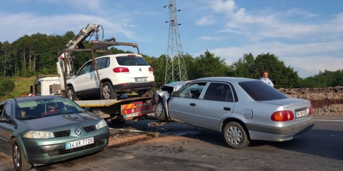 Zonguldak’ta Trafik Kazası: 8 Yaralı