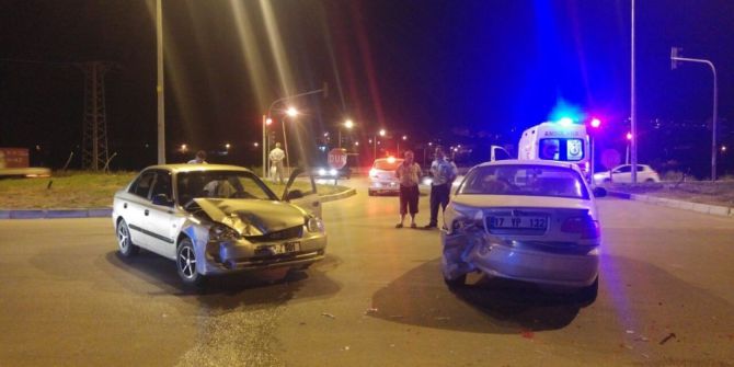 Çan’da Trafik Kazası: 1 Yaralı