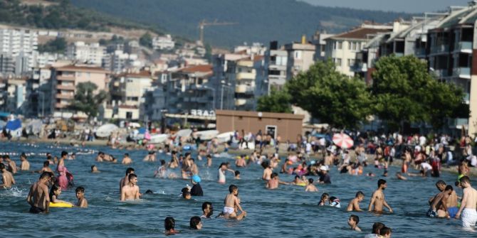 Sıcaktan Bunalanlar Denize Koştu