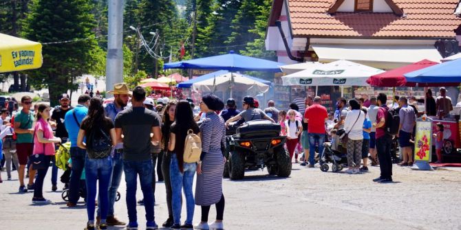 Uludağ’a Ramazan Bayramı’nda 100 Bin Ziyaretçi