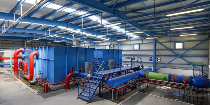 Memnuniye İçmesuyu Arıtma Tesisinde Çalışmalar Başladı