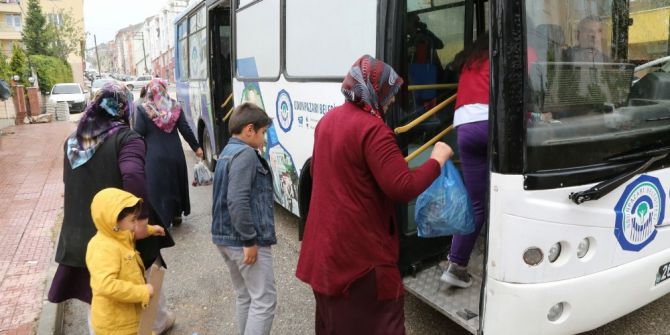 Odunpazarı’ndan Vatandaşa ‘Pazar Servisi’