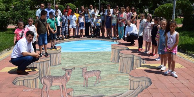 Türk Ressamdan Bulgaristan’da İkinci Üç Boyutlu Resim