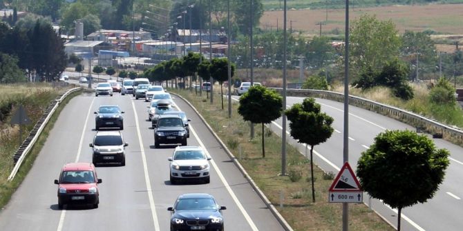 Tatilciler Dönüş Yolunda, Tekirdağ’da Trafik Felç