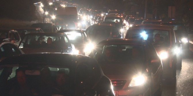 Tatilciler Dönüş Yolunda