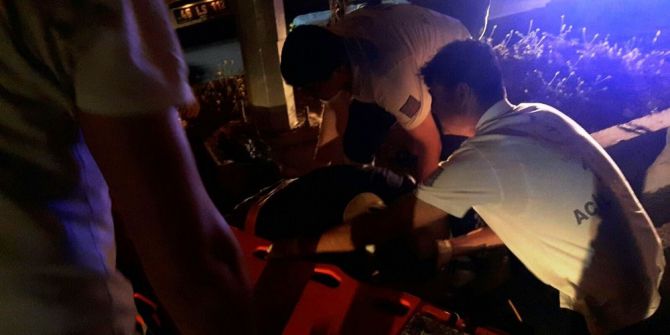 Motosiklet Kazasında Yüzbaşı Öldü Arkadaşı Ağır Yaralandı