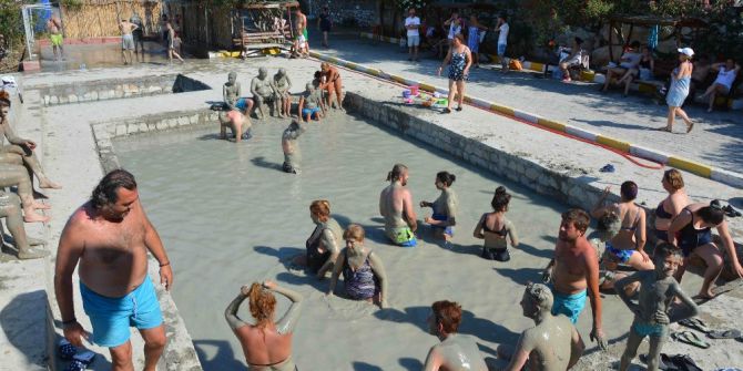 Bayramda Tatilcilerin Gözdesi Sultaniye Kaplıcaları Oldu