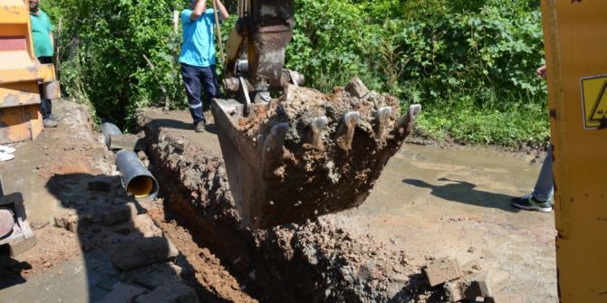 Yağmur Suyu Hatlarına Yenileme Çalışması