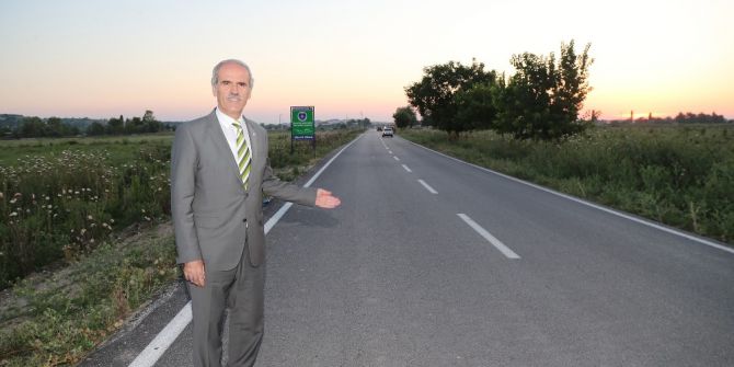 Köy Yollarına Büyükşehir Eli