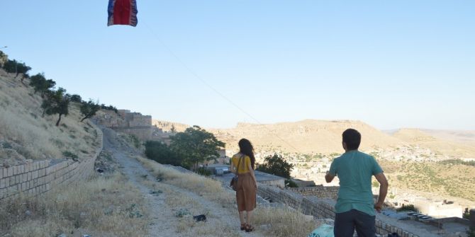 Mardin’de Uçurmadan Şeker Yağdı