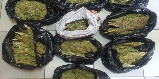 Gaziantep’te 58 Kilo Uyuşturucu Ele Geçirildi