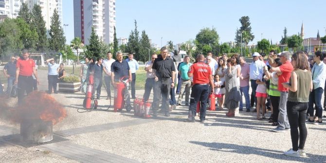 Çukurova’da Yangın Tatbikatı