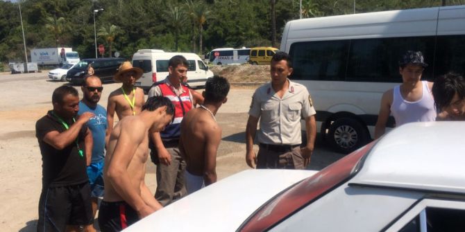 Plajda Küçük Kıza Taciz İddiası: 5 Suriyeli Yakalandı