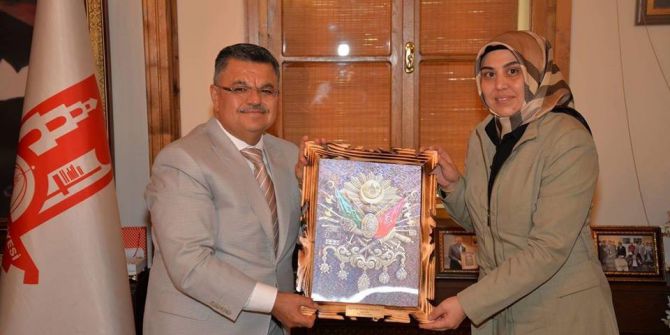 Başkan Yağcı’ya Ziyaret