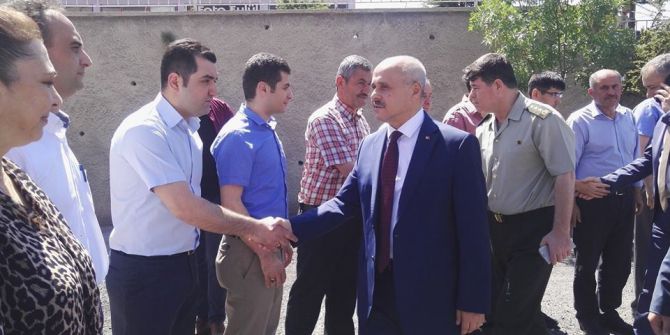 Vali Peynircioğlu, İlçelere Veda Ziyaretinde Bulunuyor