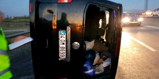 Erzurum’da Trafik Kazası: 8 Yaralı