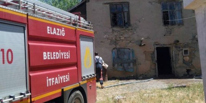 Elazığ’da Yangın Paniği