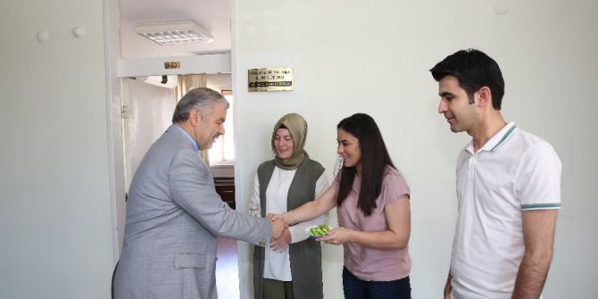 Büyükşehir’de Bayramlaşma