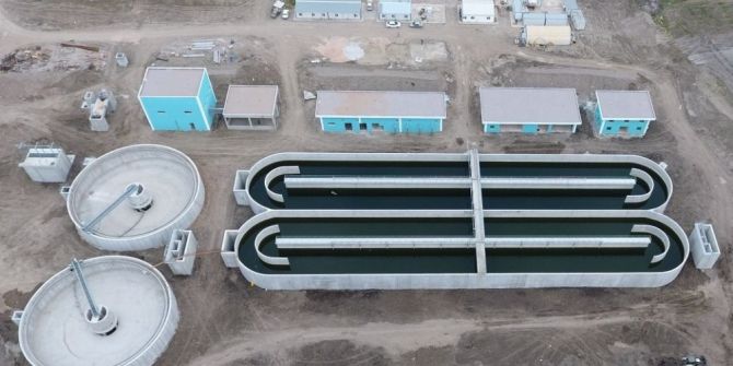 Soma Atıksu Arıtma Tesisinde İmalat Çalışmaları Tamamlandı