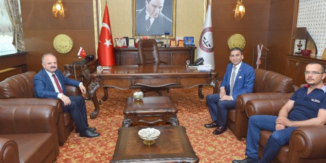 Vali Çakacak, Baro Başkanına Ve Tarsus’a Veda Etti