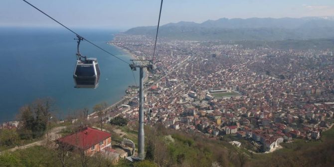 Bayramda Teleferiğe Büyük İlgi