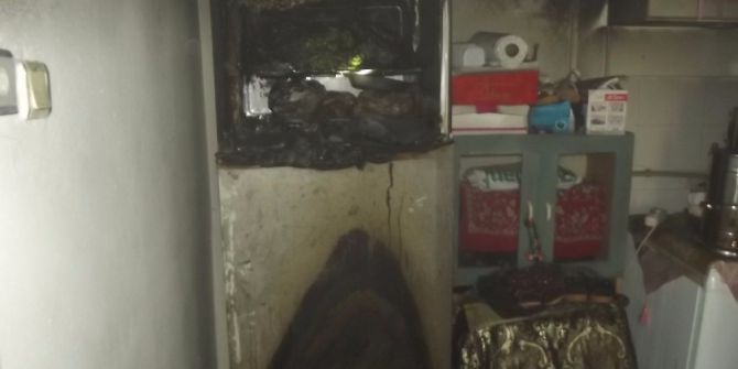 Aydın’da Alev Alan Buzdolabı Evi Kül Ediyordu