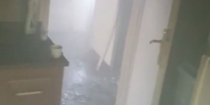 Zonguldak’ta Korkutan Yangın