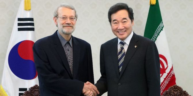 İran İslami Şura Meclisi Başkanı Laricani, Güney Kore Başbakanı İle Görüştü