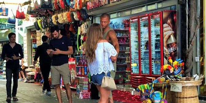 Jeremy Meeks Bodrum Sokaklarında Dans Etti