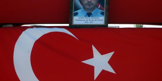 Arkadaşları Şehidi Yalnız Bırakmadı