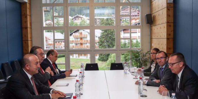 Bakan Çavuşoğlu, Bm Heyetiyle Görüştü