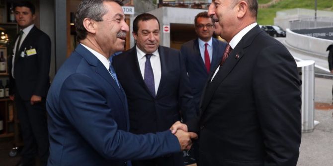 Çavuşoğlu Ve Akıncı, Cenevre’de Siyasi Temsilcilerle Bir Araya Geldi