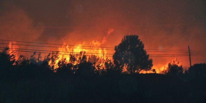 Datça’da Yerleşim Alanlarını Tehdit Eden Orman Yangını Kontrol Altına Alındı