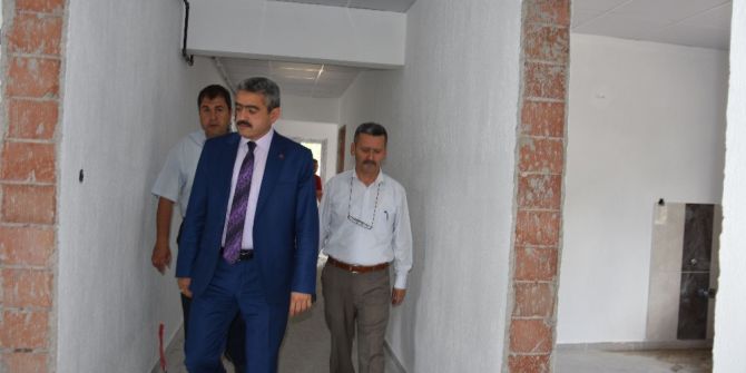 Nazilli’de Çok Amaçlı Ofis Binası İnşaatı Bitmek Üzere