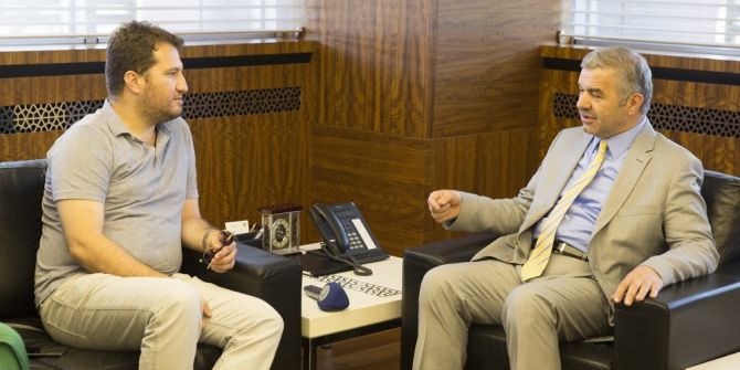 Diriliş Ertuğrul’un Yapımcısı Mehmet Bozdağ, Büyükşehir Belediyesi Dergileri İçin Başkan Çelik’e Teşekkür Etti