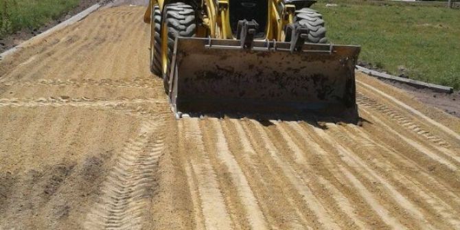 Güroymak’ta 15 Bin Metrekare Parke Yol Yapıldı