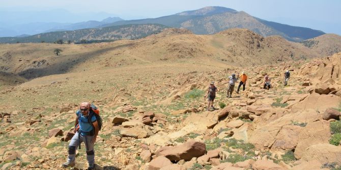 Dağcılar Bayramda Dağa Çıktı