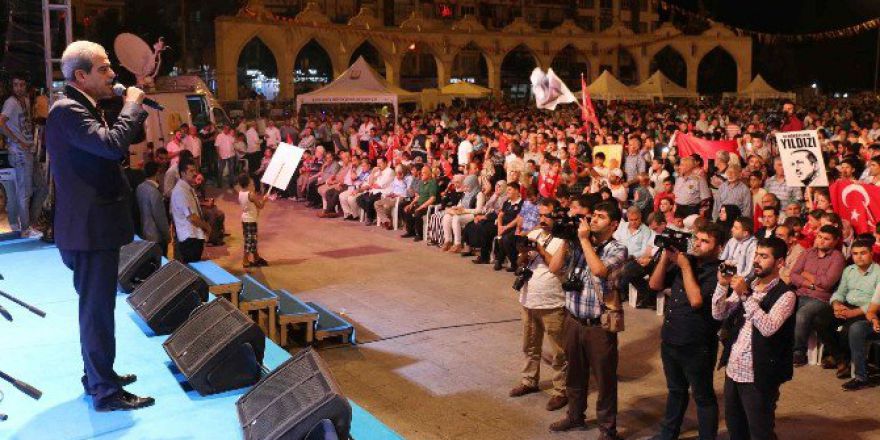 Haliliye Belediyesi Demokrasi Nöbetine Devam Ediyor