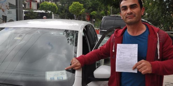 Engelli Sürücüye Park Cezası