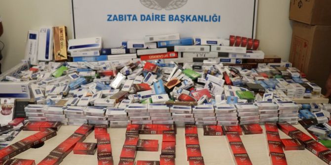Zabıta Kaçak Sigara Satanlara Göz Açtırmıyor