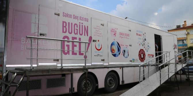 Kanser Araştırma Tırında Taramalar Devam Ediyor