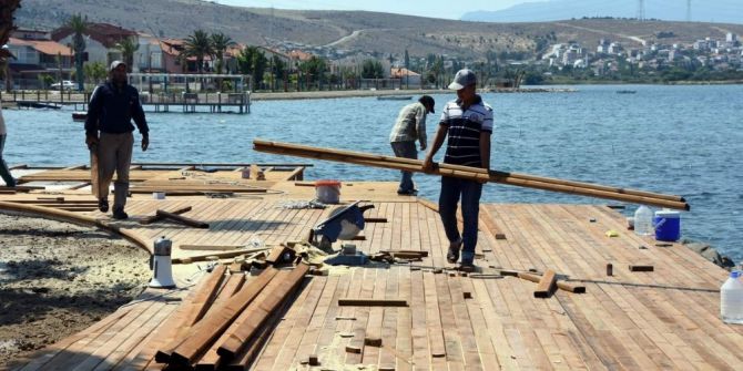Yeni Şakran Sahil Ve Plaj Projesinde Sona Doğru