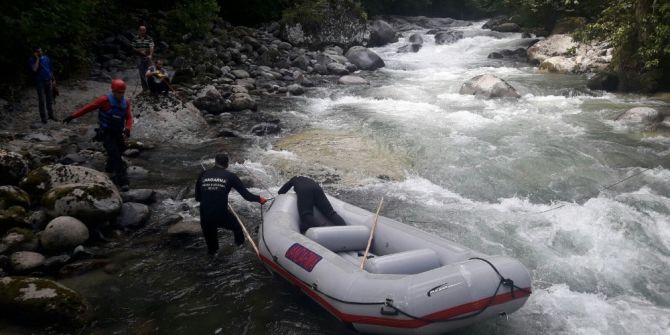 Jak Timleri Tunca Deresi’nde Nehir’i Aradı