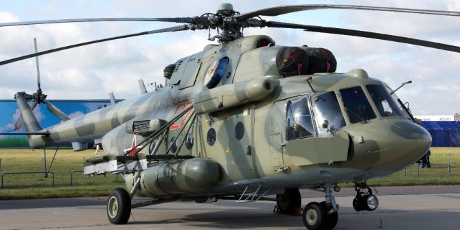 Rusya Pasifik Filosu Mi-8mt Helikopteri Dokuz Bin Kilometre Uçtu