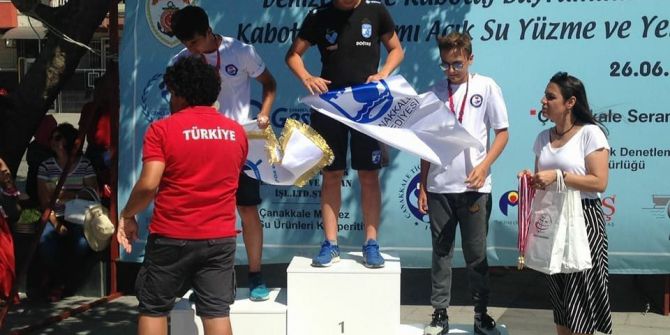 Süleymanpaşalı Sporcu Çanakkale Boğazı’ndan Madalya İle Döndü